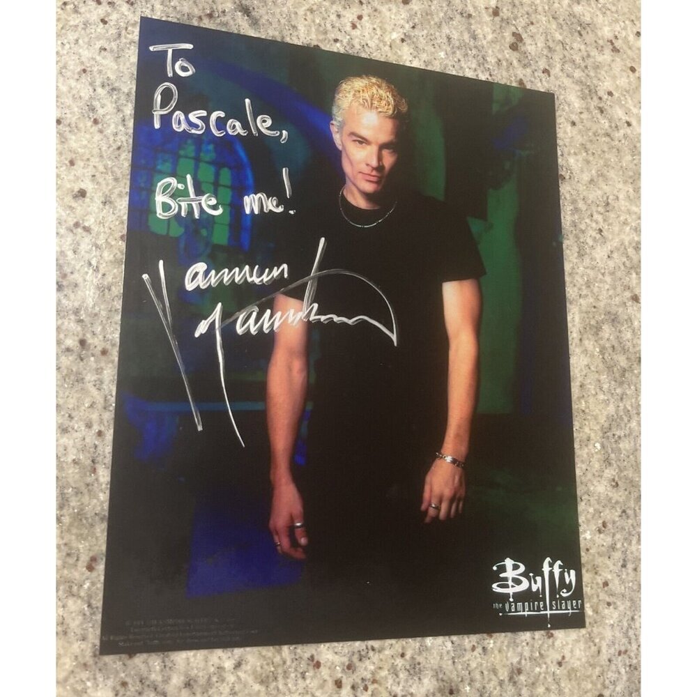 James Marsters (Buffy the Vampire Slayer “Spike”) 8x10 authentic signed photo